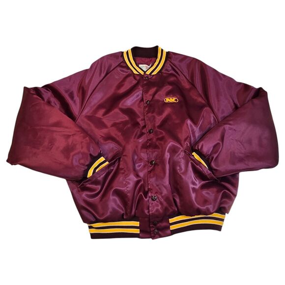 Vintage King Louie Pro Fit Lined Bomber Jacket Size XL Made in the USA (NK Logo) - Picture 14 of 15